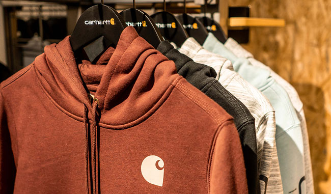 industriestickerei - Neu im Program carhartt Workware