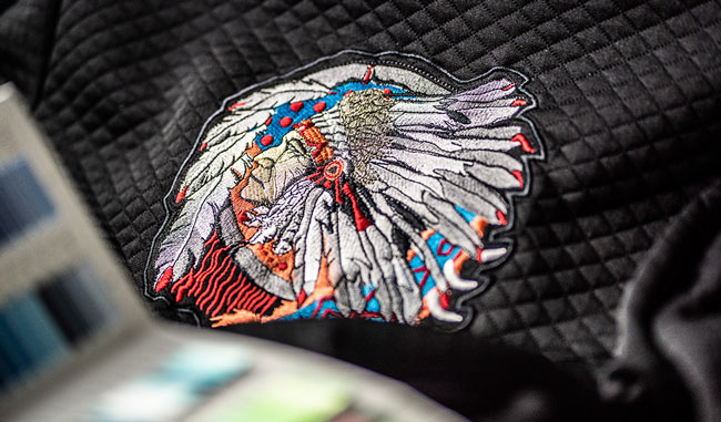 Steppfließjacke - Nativ American